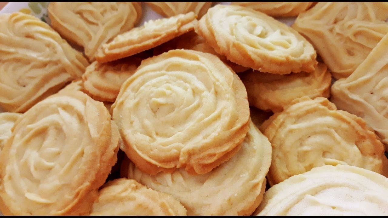 คุกกี้เนยสด ทำง่ายๆ (How to make butter cookies) l ครัวป้ามารายห์