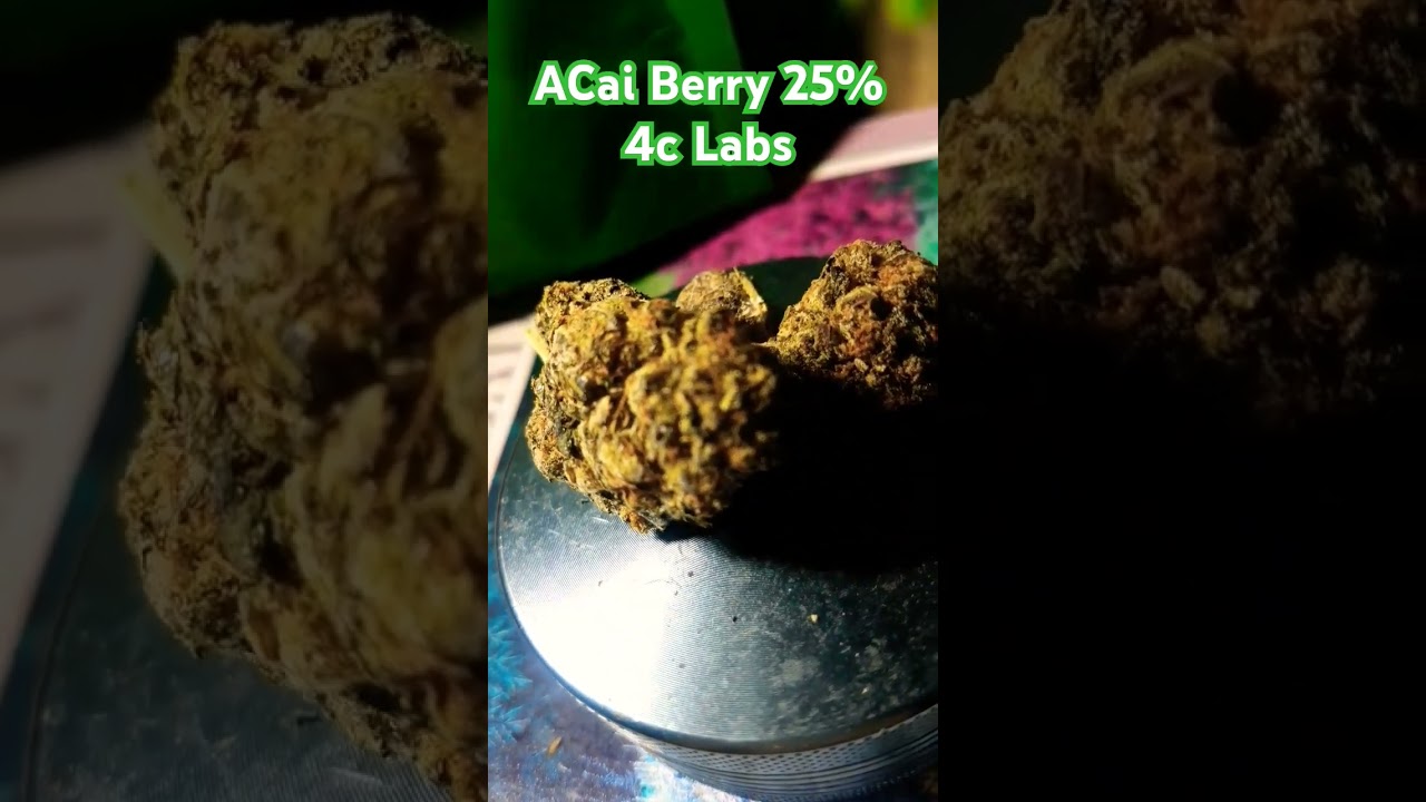 ACai Berry 25% THc  Releaf UK legal Medval Cannabis 4c Labs #medicalcannabis
