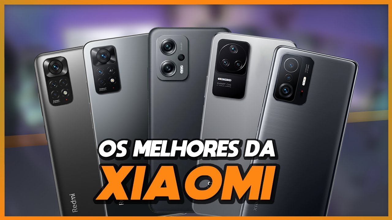 TOP 5 Melhores da XIAOMI pra você em 2022 | PHS TECH