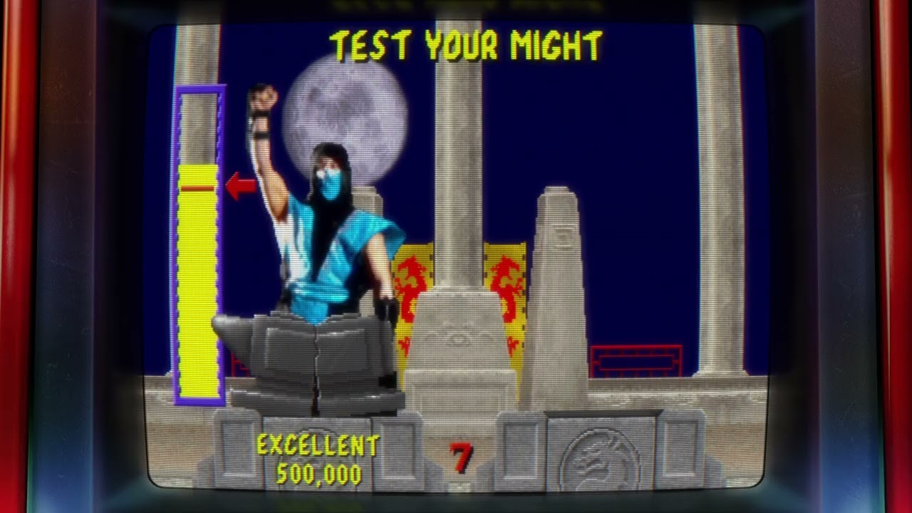 Mortal Kombat  Legacy Kollection mk1 Arcade Sub Zero Run Player 1