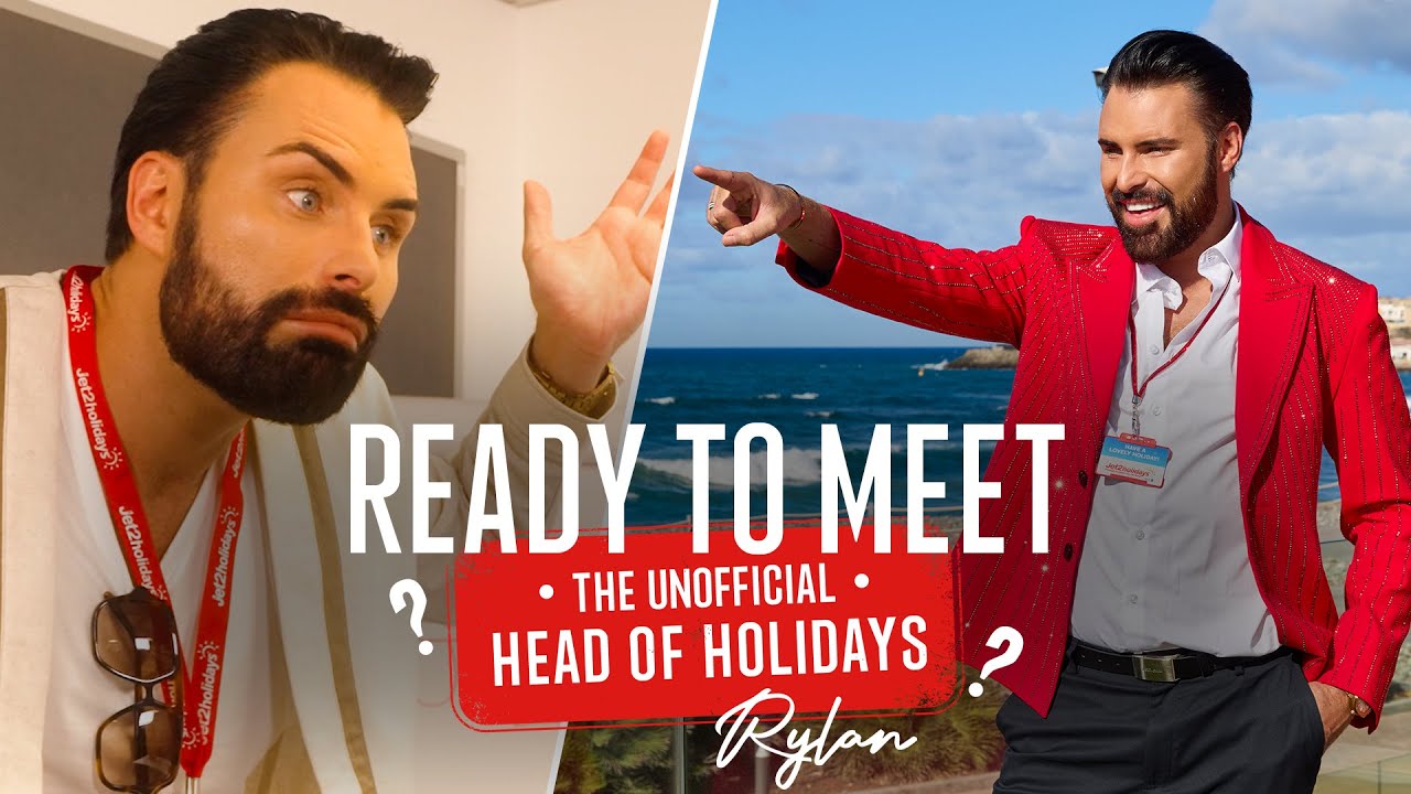 Rylan’s New Job? Meet Jet2’s Unofficial Head of Holidays