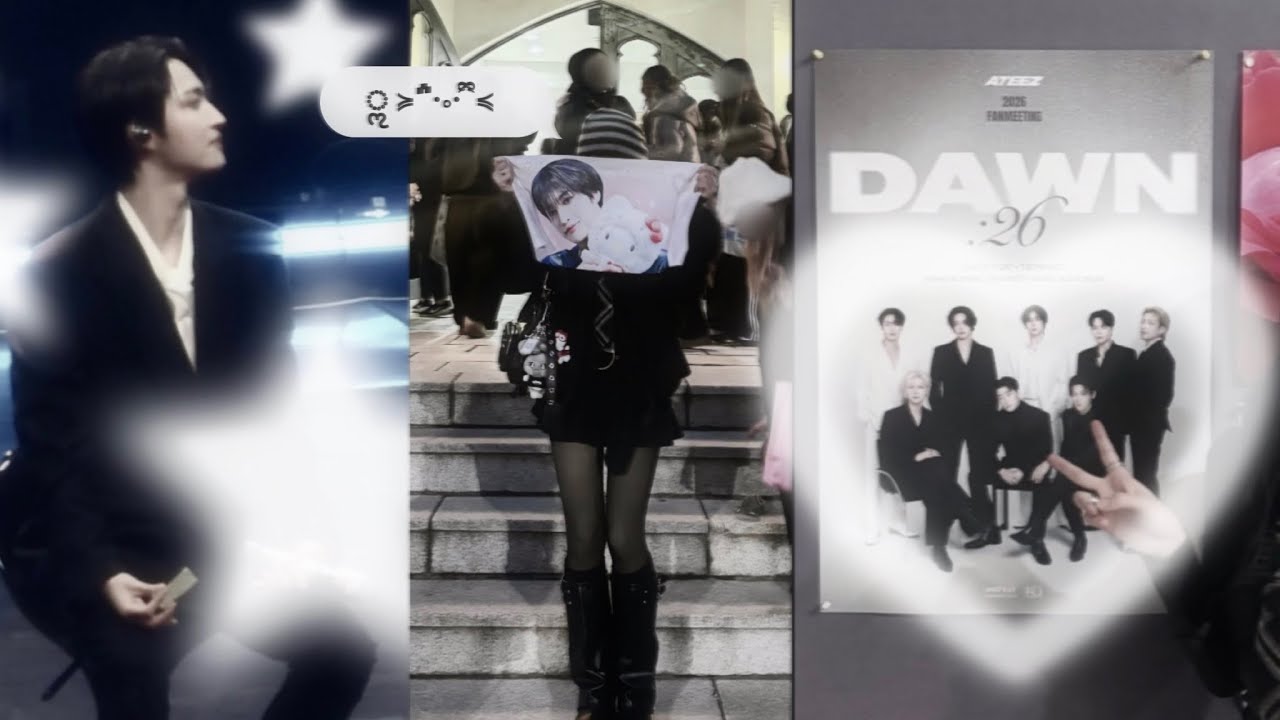 ♡.°⑅  ATINY VLOG_에이티니 브이로그_티니로그 ໒꒱ ‧₊˚ ATEEZ FANMEETING DAWN : 26 팬미팅 • 새벽 3시까지 에이티즈 이야기 하기 