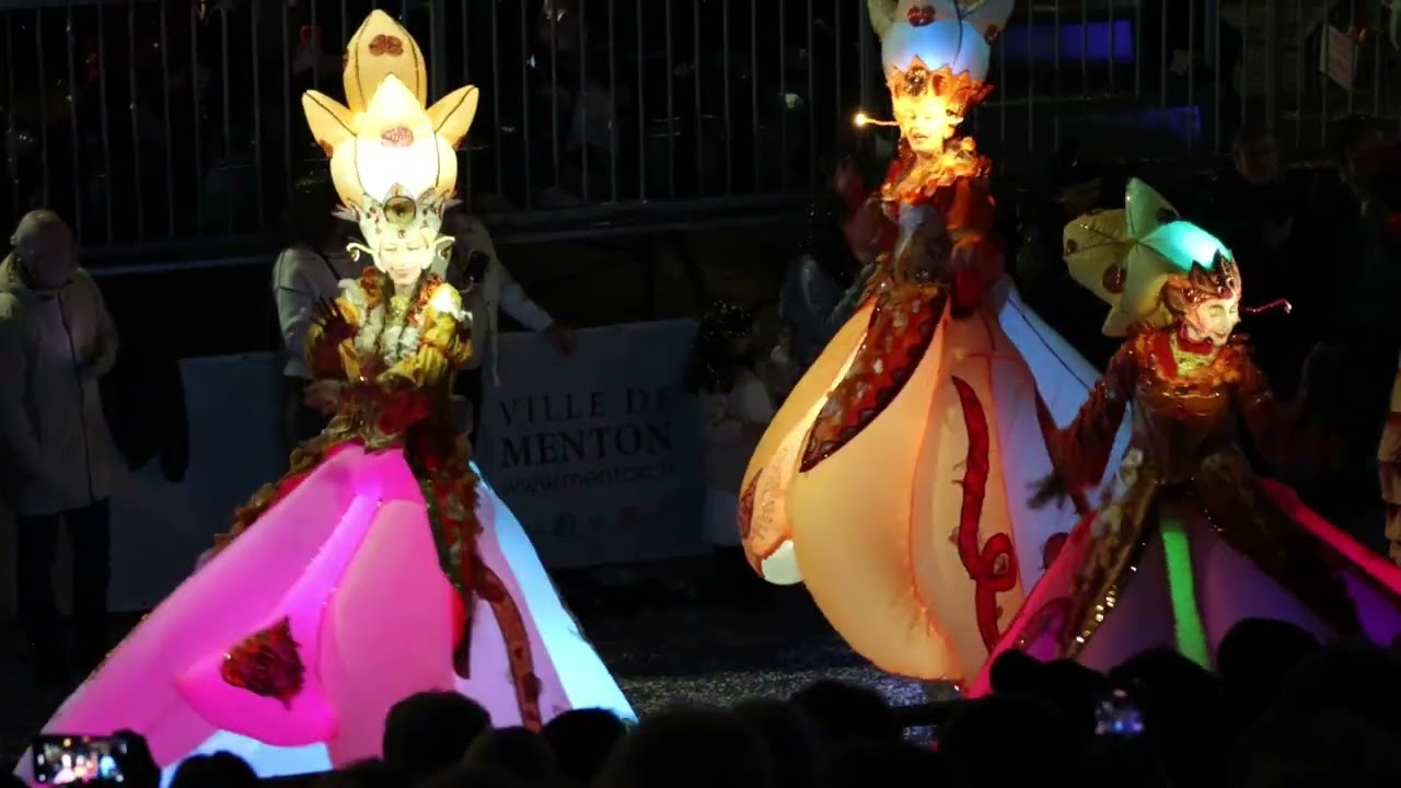92^ Fête du Citron.Sfilata Notturna 26/02/2026 Menton :14/02- 01/03 2026.Corso Nocturne 26/02/2026