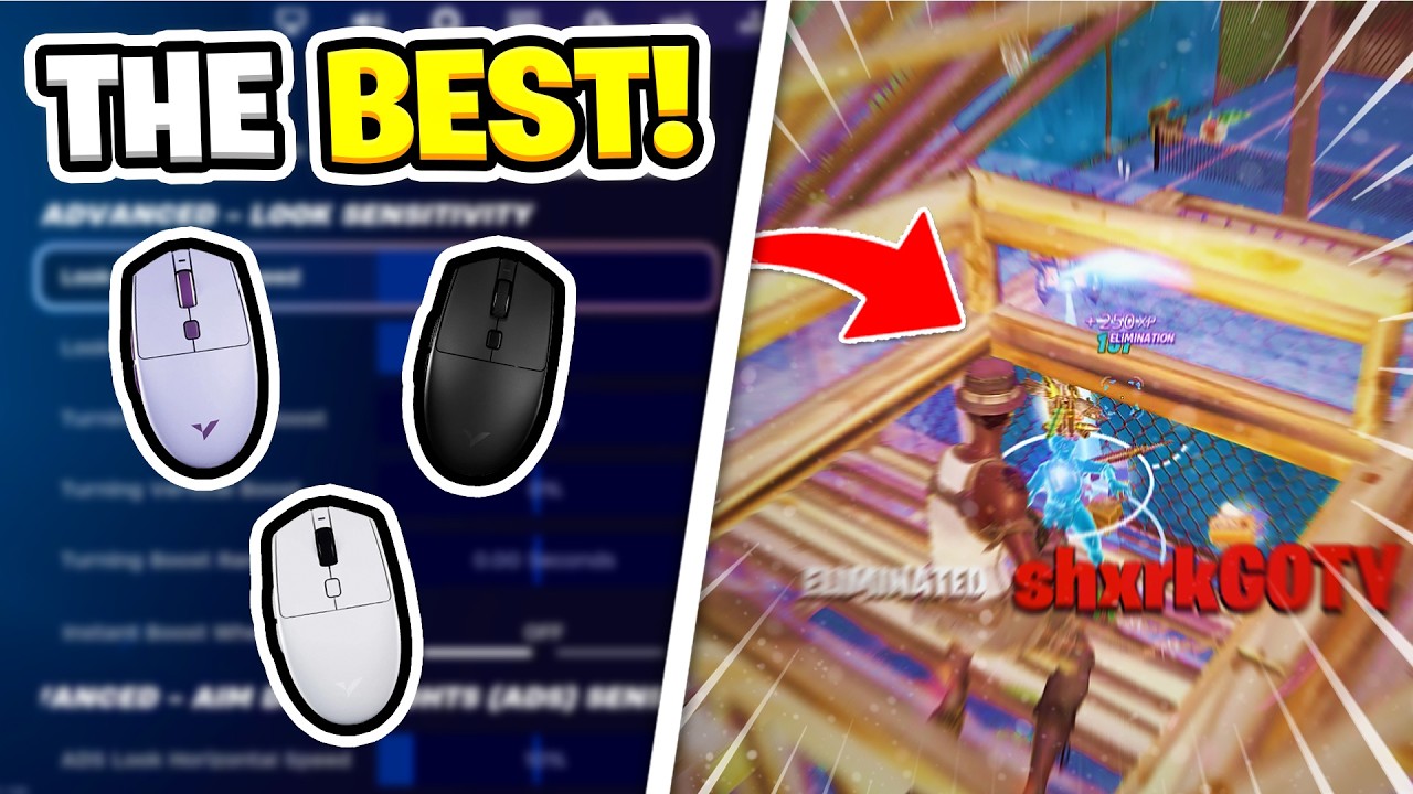 Лучшая бюджетная игровая мышь для соревновательного Fortnite! (2026!)