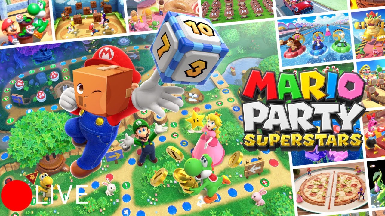 MARIO PARTY SUPERSTARS WITH FRIENDS