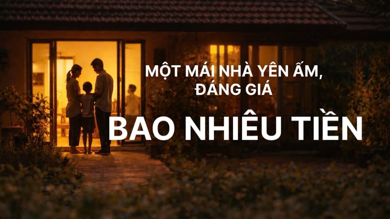 MỘT MÁI NHÀ YÊN ẤM, ĐÁNG GIÁ BAO NHIÊU TIỀN/CHAMLAIMASONG