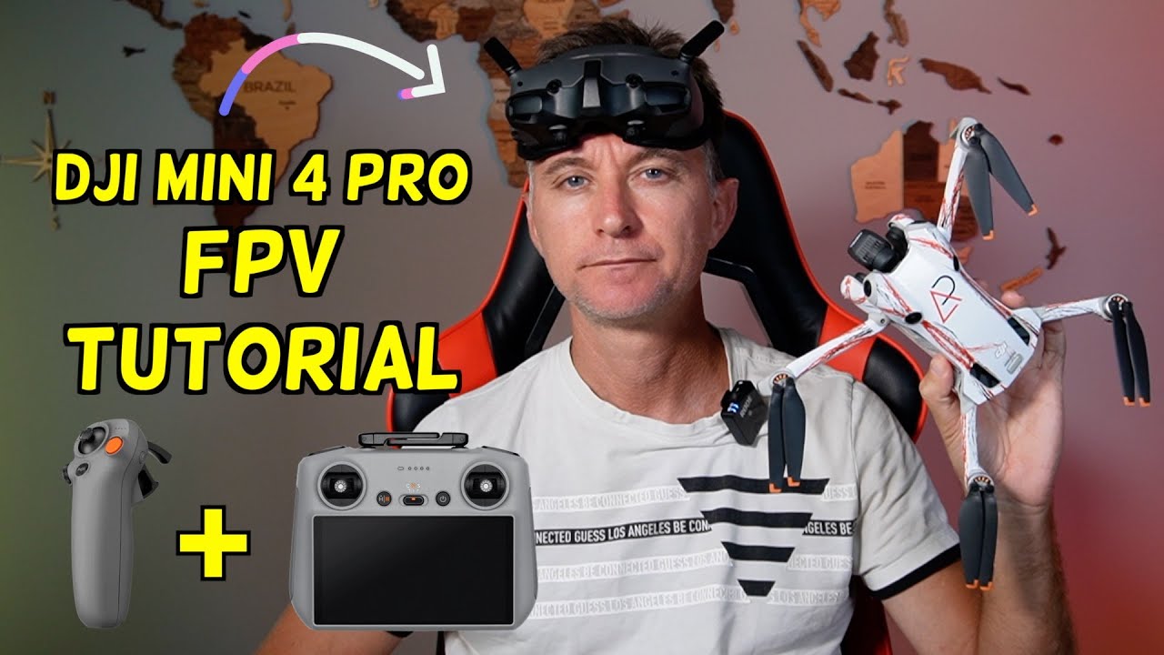 DJI MINI 4 PRO FPV CON I DJI GOGGLES 3 Ecco come fare!