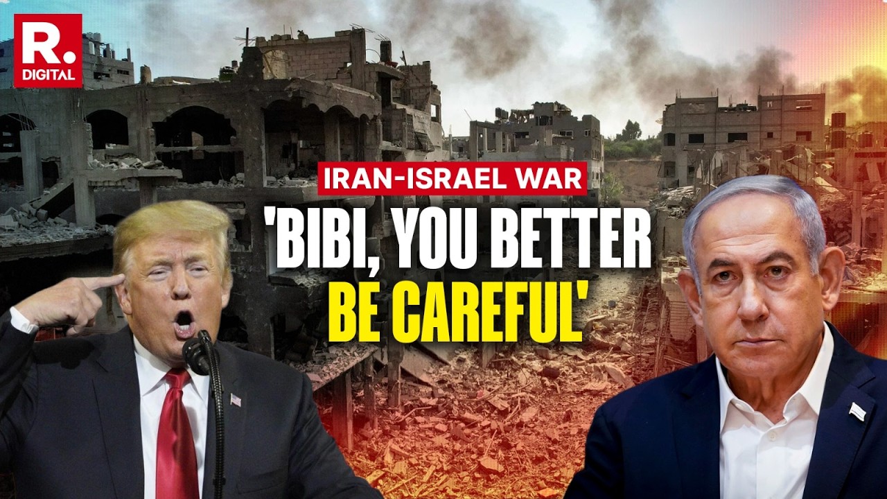 Israel-Iran War: 'You Better Be Careful', Trump Threatens Netanyahu After Fire Exchange With Tehran