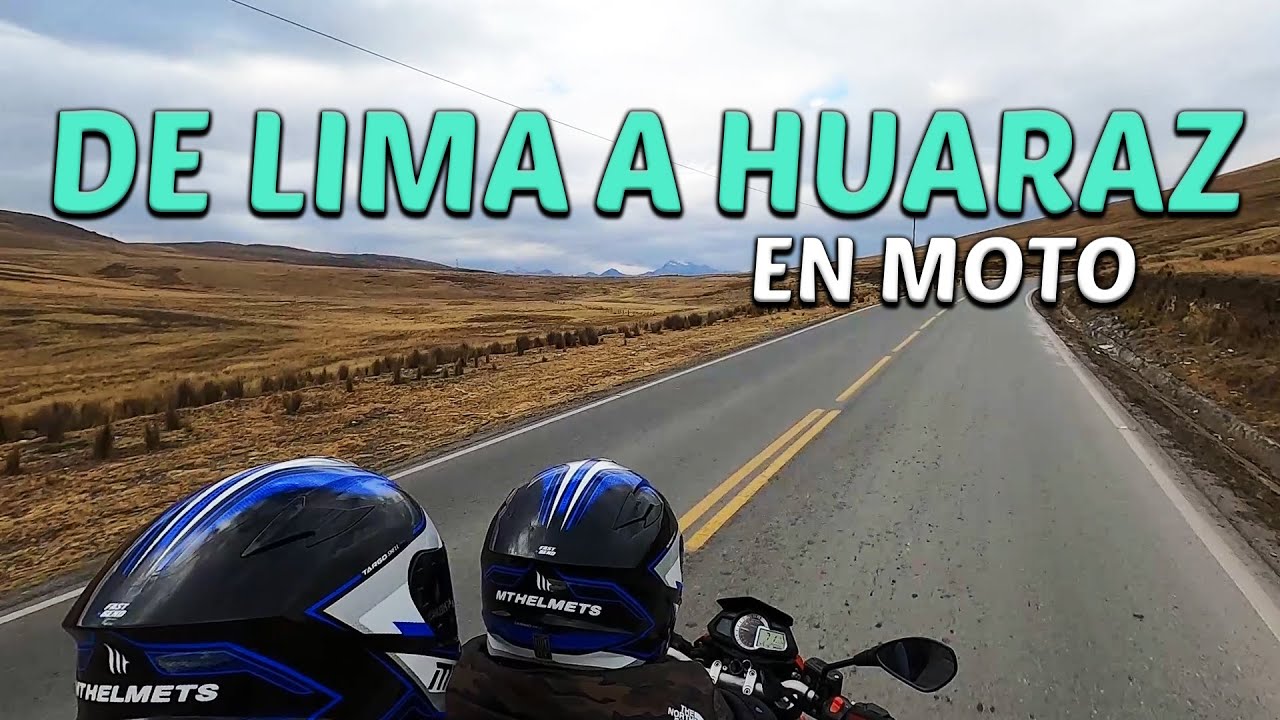De Lima a Huaraz en moto 2022 | Rutas en moto Perú | Benelli tnt 25