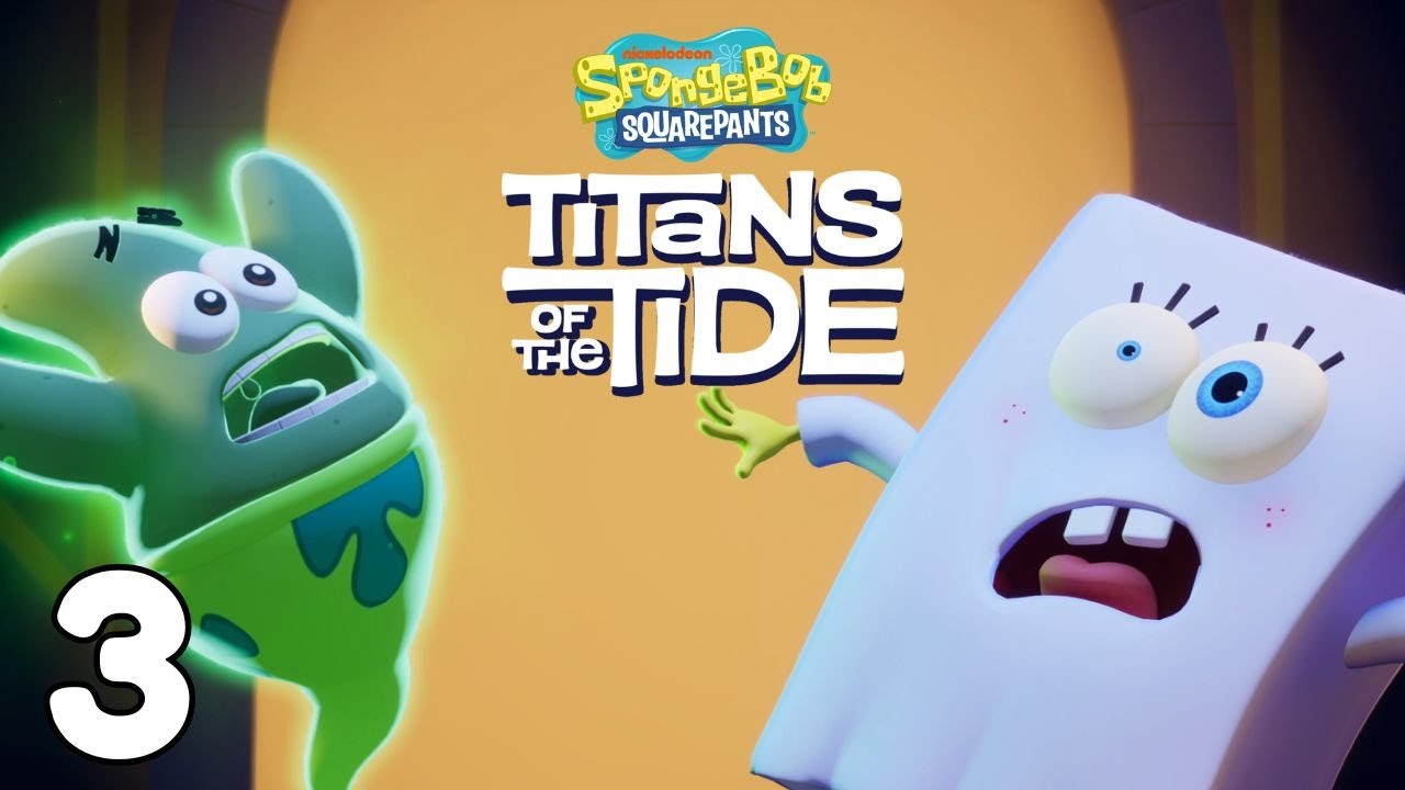 Spongebob Titans of the Tide Walkthrough Part 3 (PC) Atlantis
