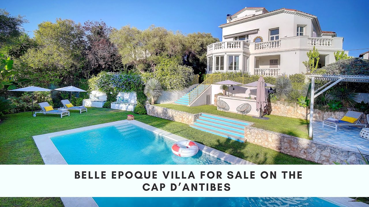 Villa for sale on the Cap d’Antibes