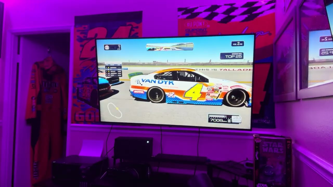 NASCAR 25 career mode part 5 great race at talledega 