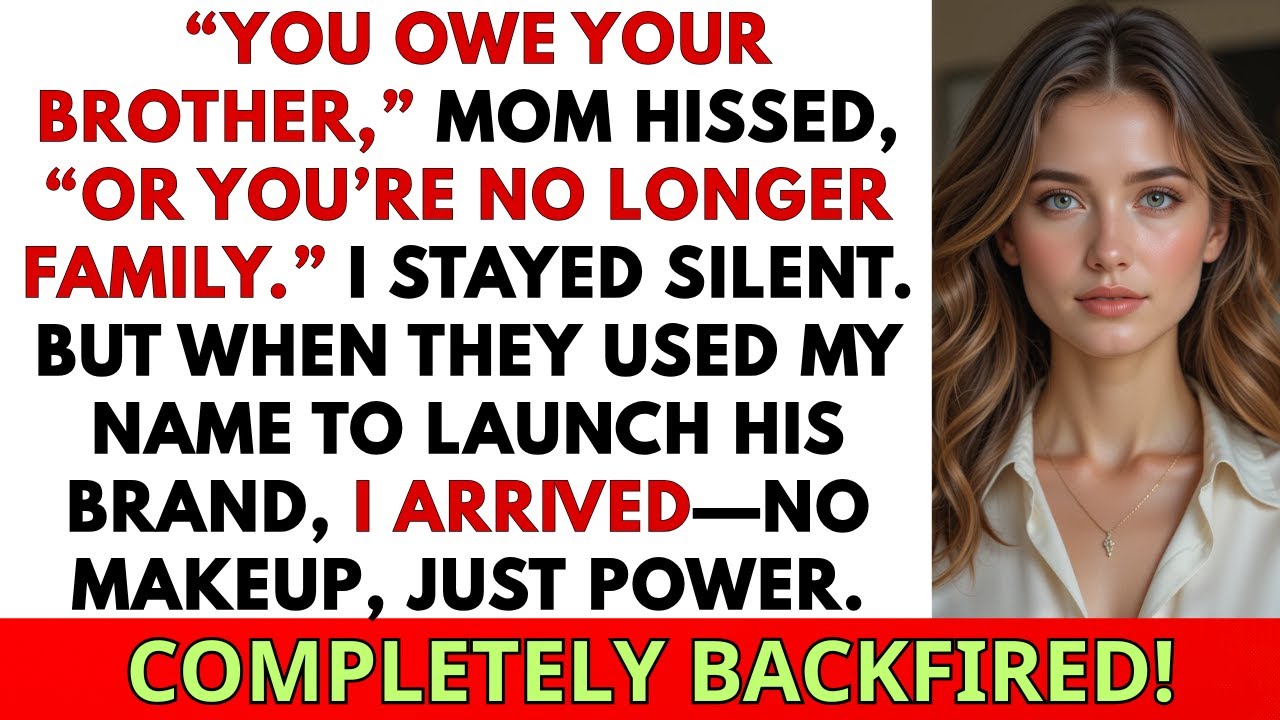 Family Demanded I Give Brother My Business… Stunning Twist Awaits!