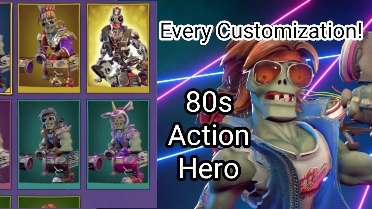 Every 80s Action Hero Customization in BFN!