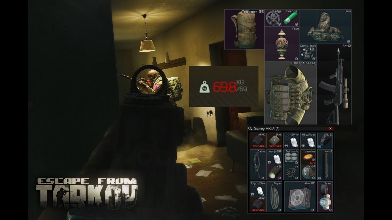 J'ai du trainer mon sac à dos pendant 20 minutes 😭 / Escape From Tarkov