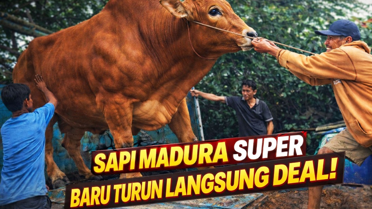 21 Sapi  Madura super🔥,  BARU TURUN LANGSUNG SOLD | Bintang Tani Madani