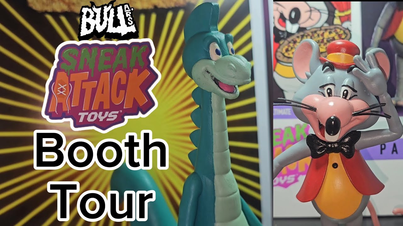 SNEAK ATTACK TOYS BOOTH TOUR (DENVER & CHUCKIE)