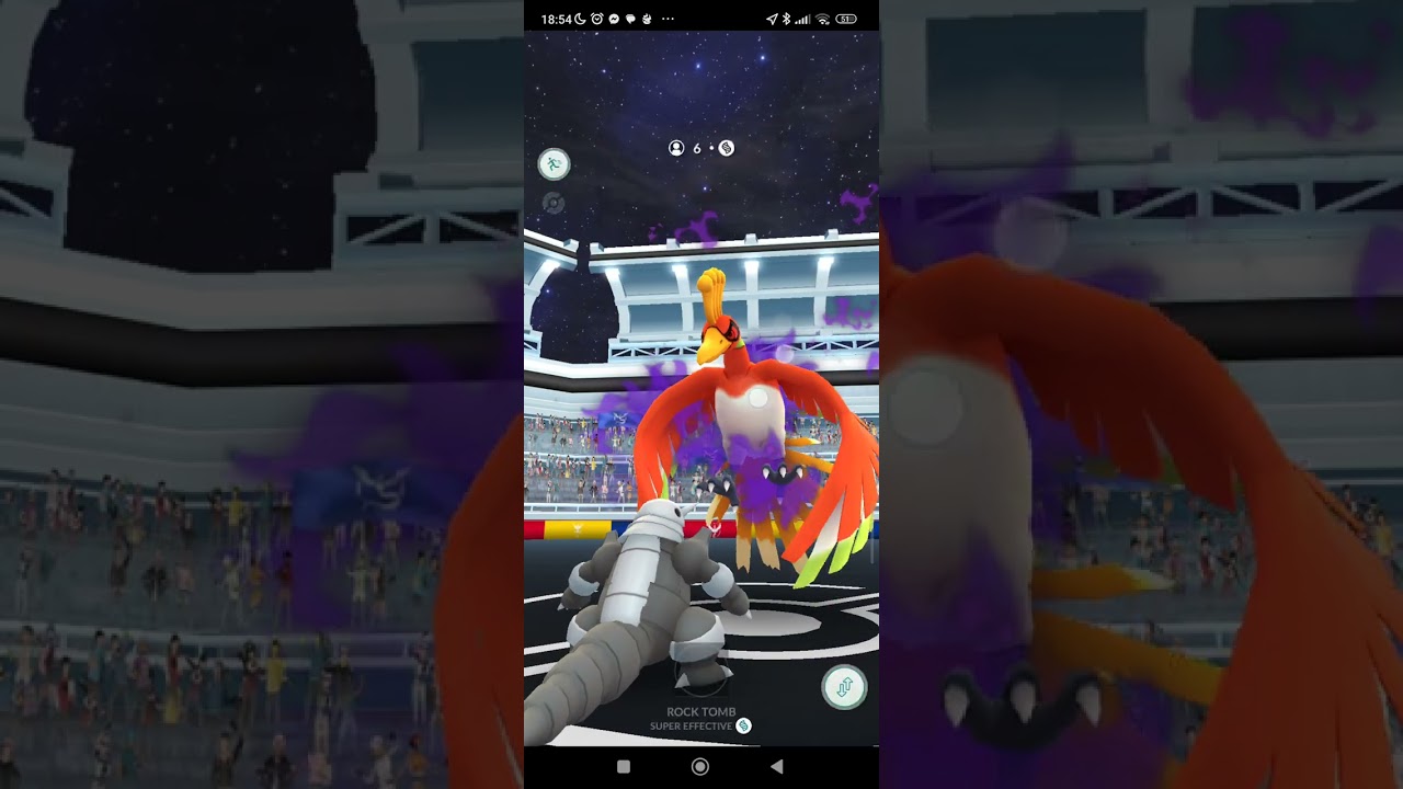 Pokemon Go- Shadow Ho-Oh Remote RAID got Shiny