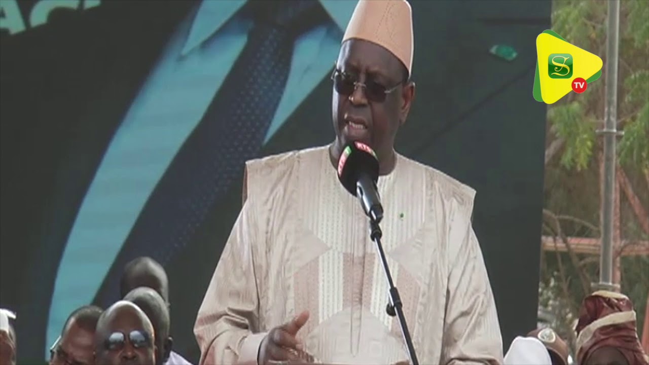 Discours de Macky Sall lors de son meeting à Kébémer