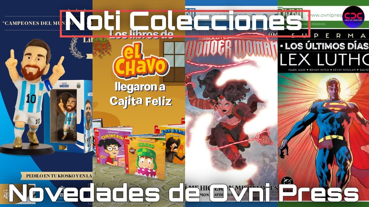 Noti Colecciones - Confirmación de Colecciones y Novedades de Ovni Press Marzo 2026