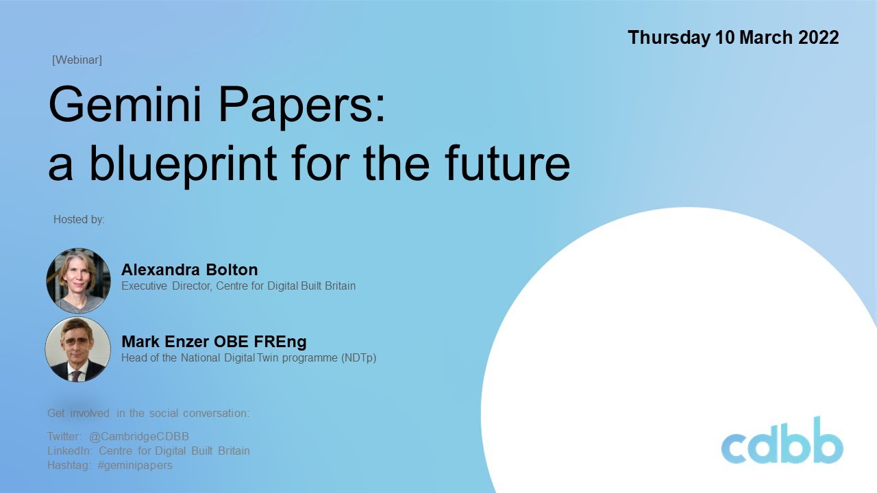 [WEBINAR] Gemini Papers: a blueprint for the future