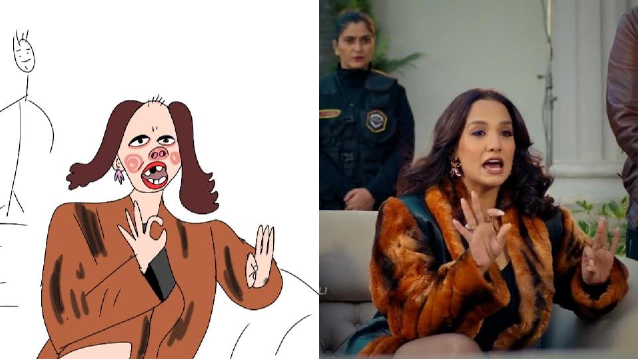 DUSMAN HEREKO HERAI drawing meme || Durgesh Thapa || Priyanka Karki || Kabita Nepali