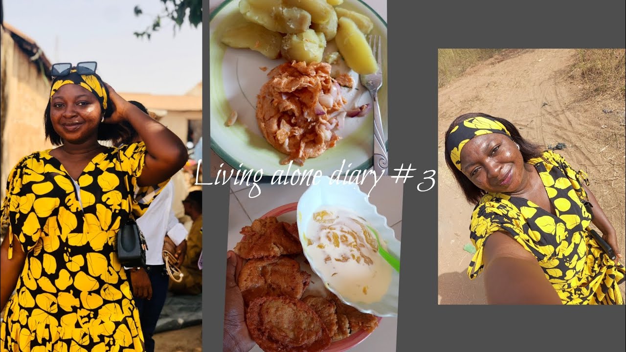 Days in my life | Living alone diary #3| Days in the life of an introvert in Nigeria + Home cooking 
