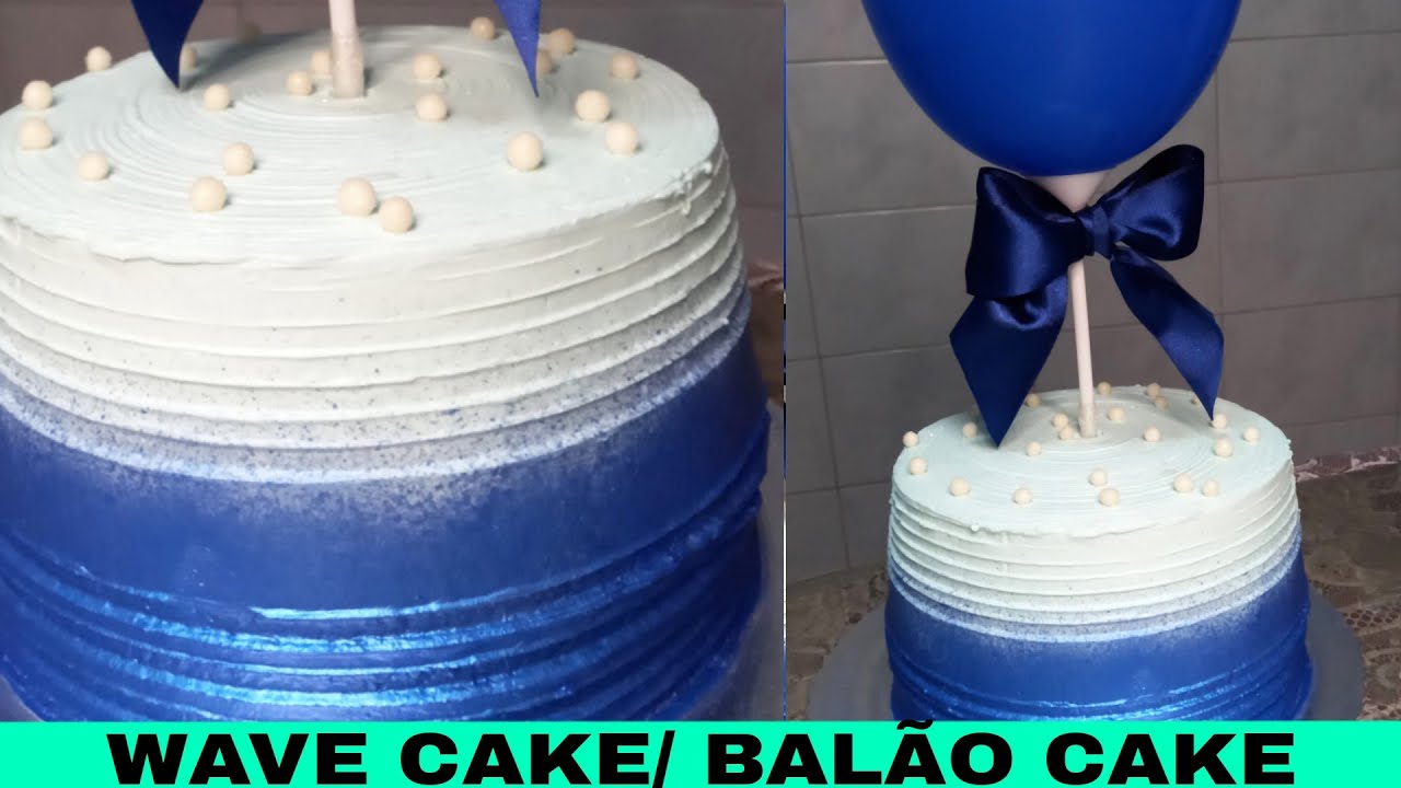 WAVE CAKE COMO FAZER