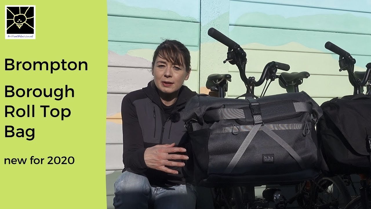 Сумка Brompton Borough Roll Top Bag, замена T-bag