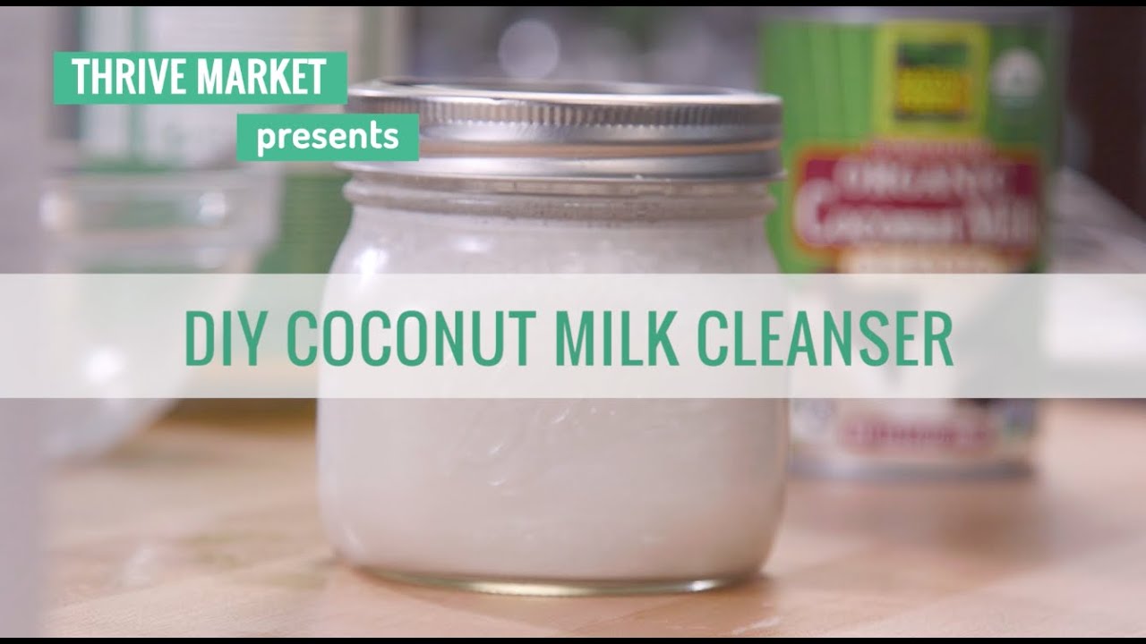 How to DIY A Coconut Milk Face and Body Cleanser