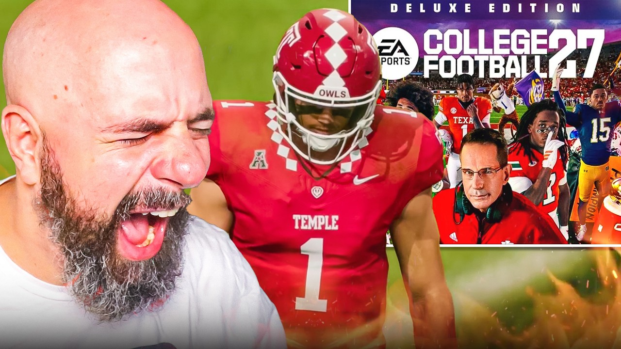 Я буду БЕСКОНЕЧНО БЕСИТЬСЯ, если в College Football 27 будет такой геймплей...