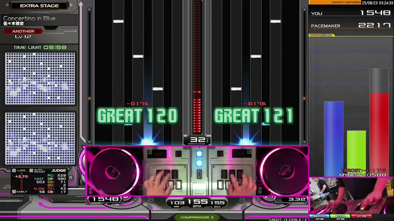 [IIDX] Concertino in Blue [DPA 12] HARD CLEAR