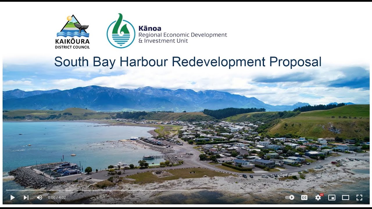 Kaikōura South Bay Harbour Proposed Redevelopment