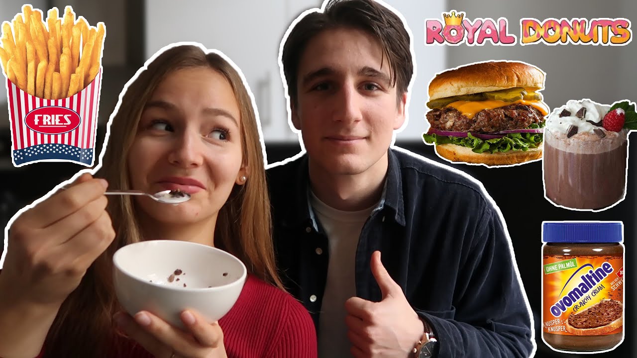 MEIN FREUND BESTIMMT MEINEN CHEATDAY😳🍔🍰