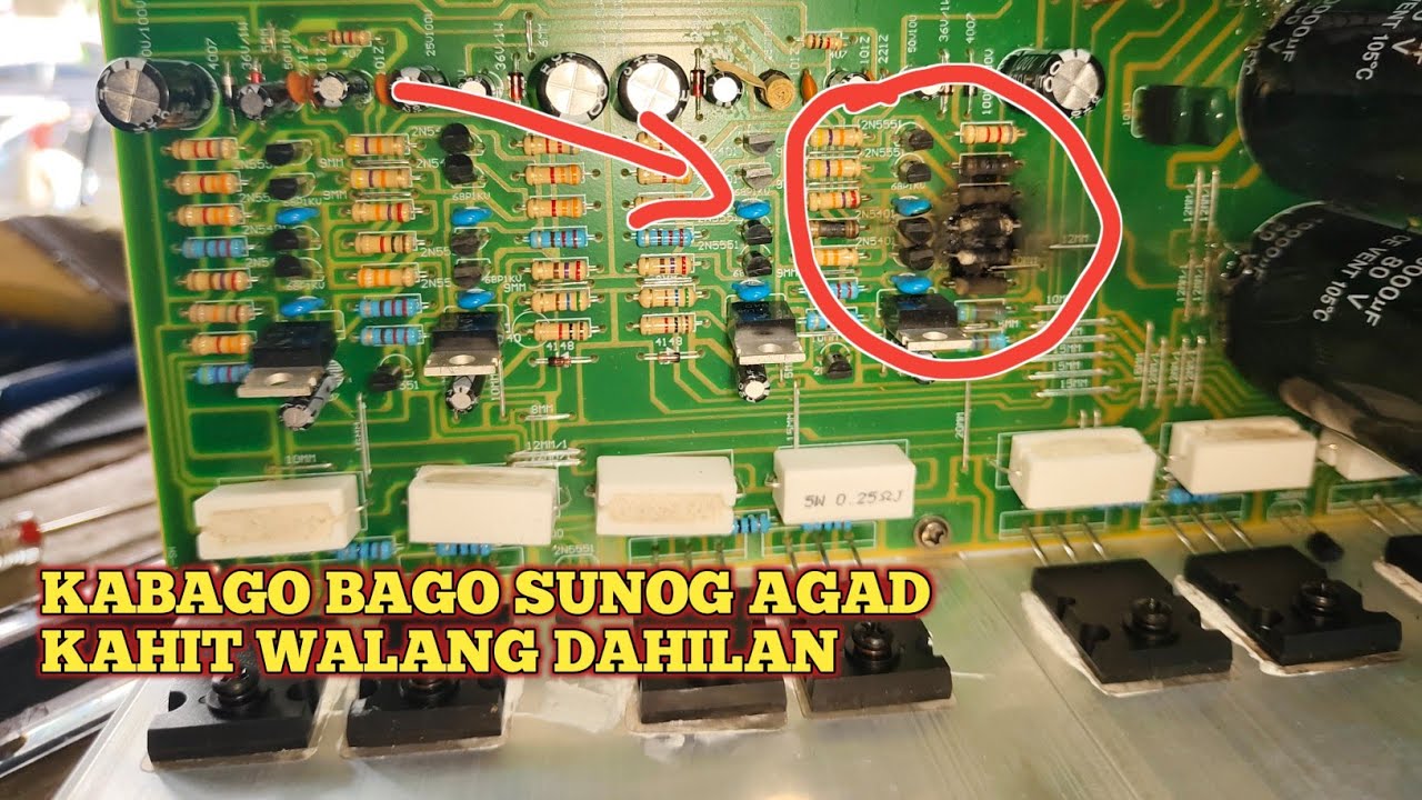 Galing sa loob ng videoke - Nawalan ng tunog na sunog agad