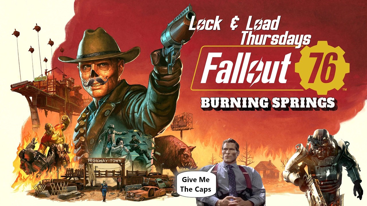 (Vertical) Lock & Load Thursday: Fallout 76 grind! Working on challenges & Events!  #moviecrew
