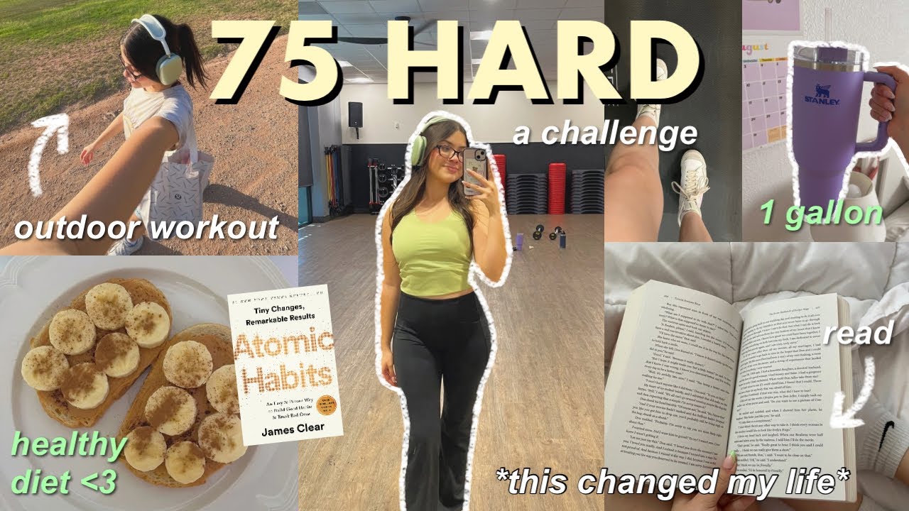 моя первая неделя 75 HARD *это вас мотивирует*