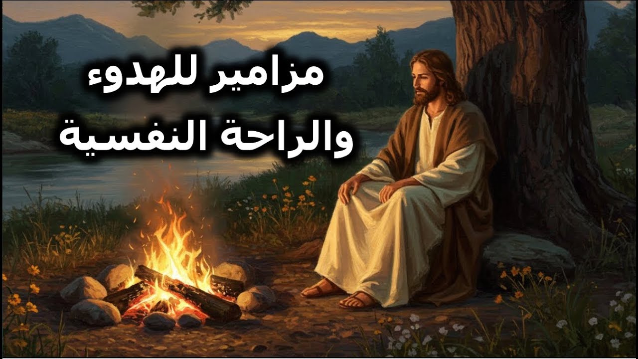 مزامير الهدوء والسلام النفسى روعة ملحنة مكتوبة بالكلمات