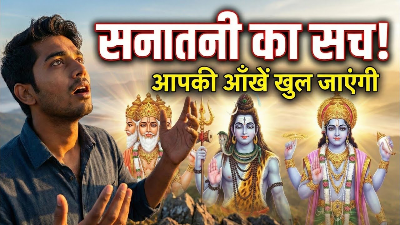 सनातनी होने का असली मतलब? 🚩 यह वीडियो आपकी आँखें खोल देगा! 👁️