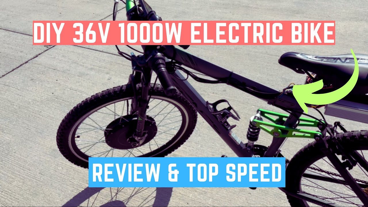 My Electric Bike Build - Pexmor 36v 1000w on Genesis Frame