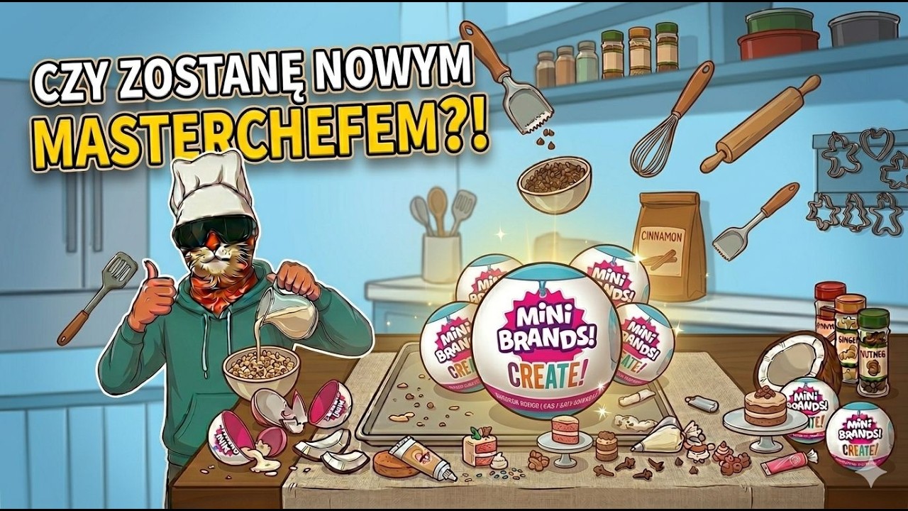 Testuję Mini Brands Create – edycję MasterChef 👩🏻‍🍳