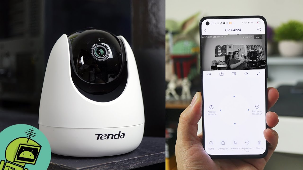 Cámara Seguridad Wi-Fi / TENDA CP3 Review