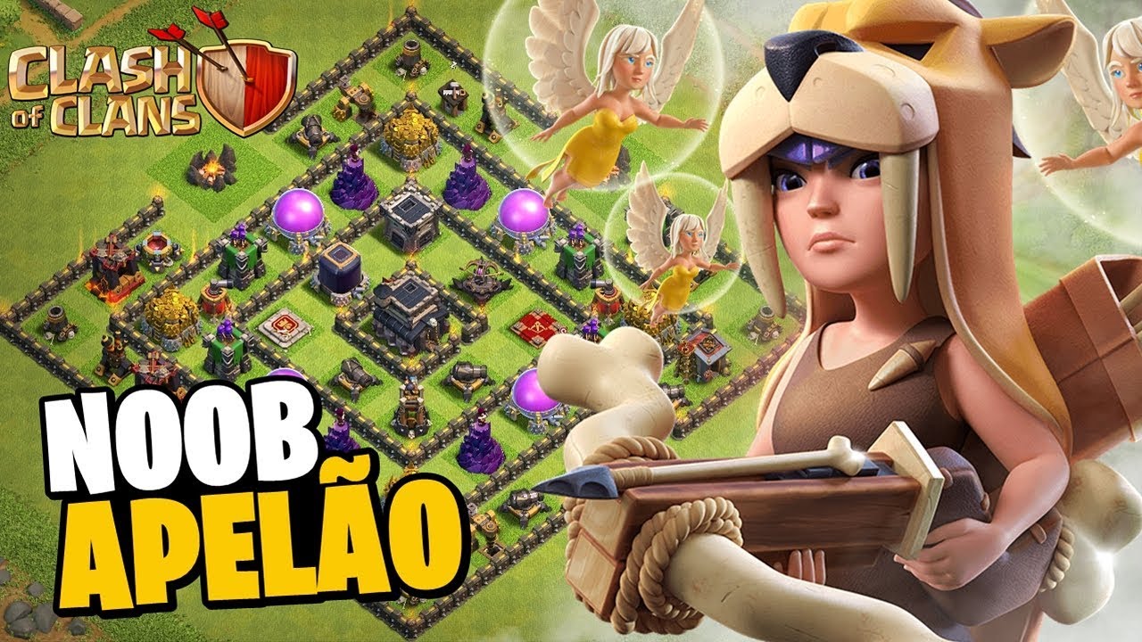 CANSADO DE SER CHAMADO DE NOOB? ASSISTA ESSE VÍDEO! ATAQUES APELÕES NO CLASH OF CLANS