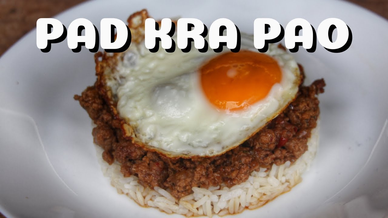 PAD KRAPAO - der THAILÄNDISCHE KLASSIKER vom GRILL - EI, HACK und REIS - BBQ-Video - 0815BBQ