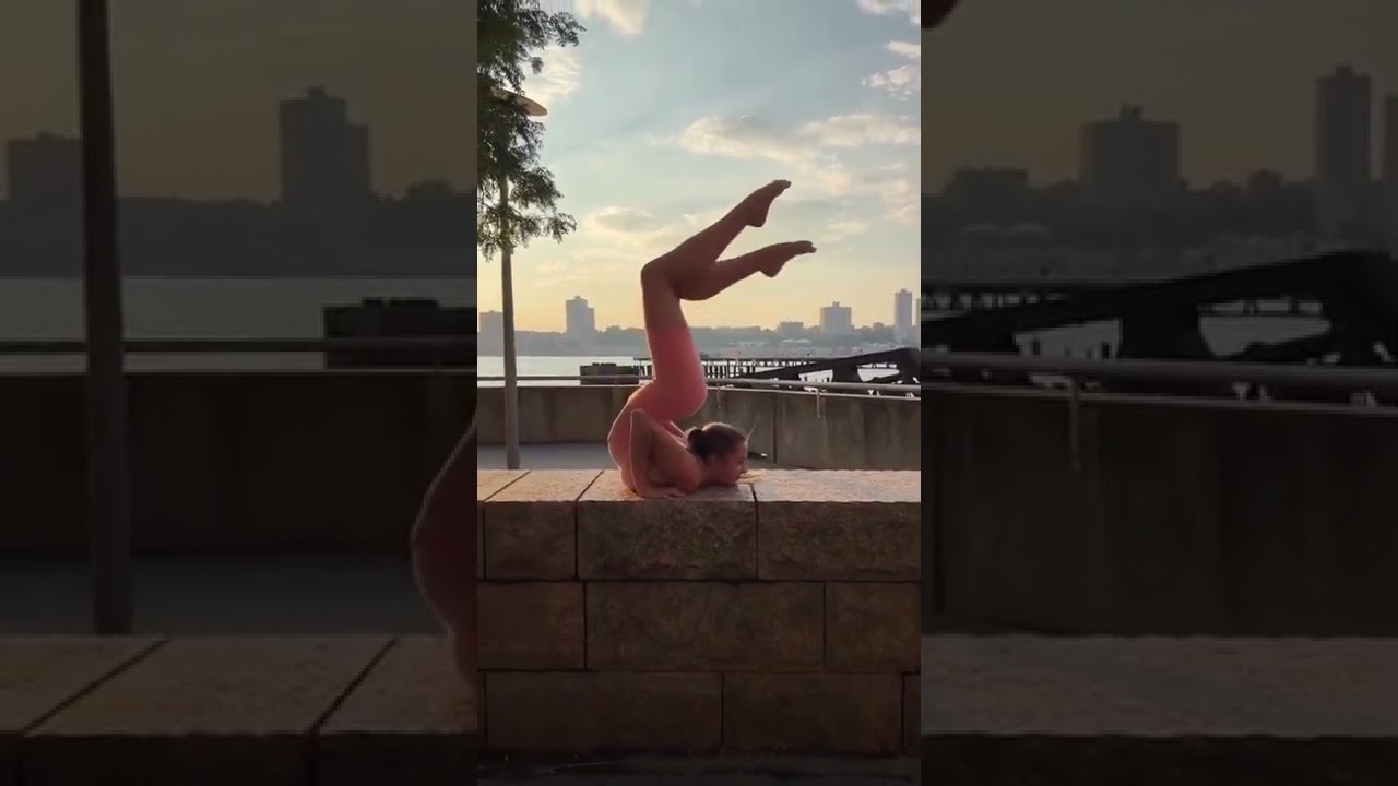 BackBend and Snap #shorts #flexibility #contortion #yoga