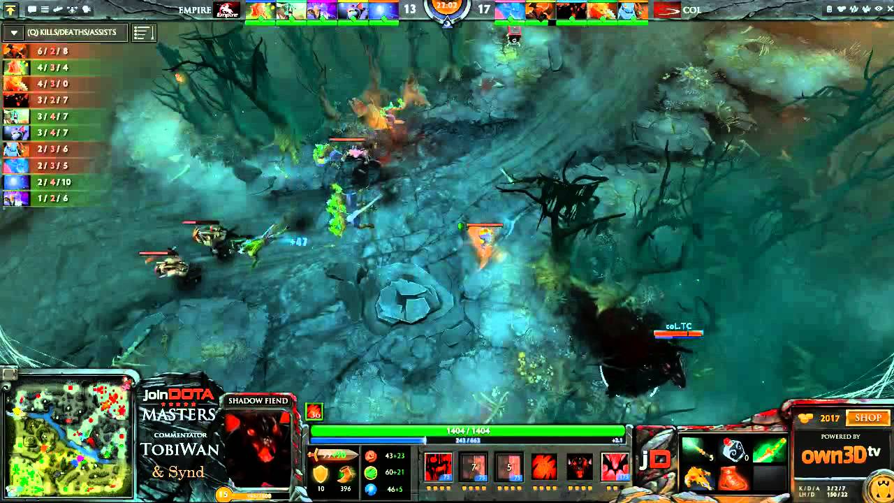 joinDOTA Masters Special - Empire vs Complexity - Semi Final Game 1