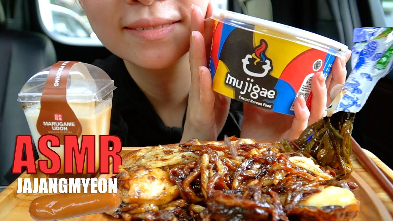 ASMR EATING SOUNDS JAJANGMYEON | SHEFEBULOUSCIOUS ASMR INDONESIA