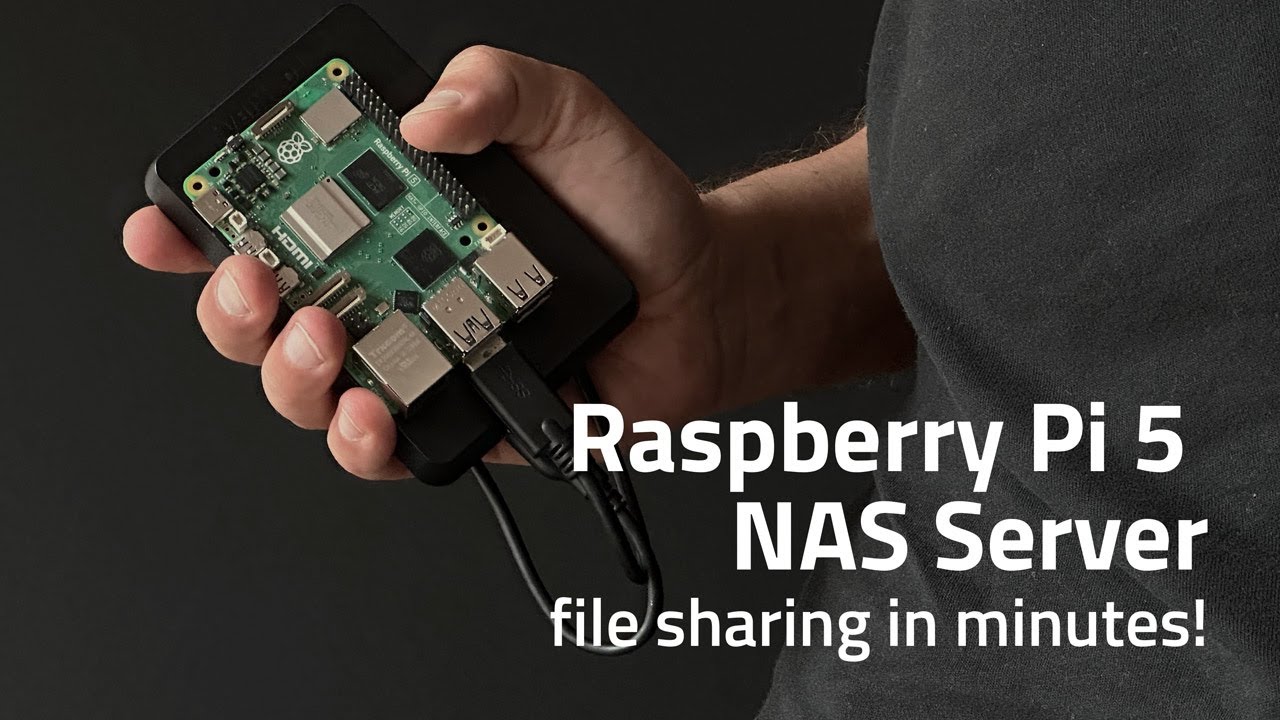 Build your own file server with your Raspberry Pi 5