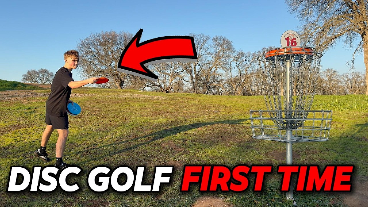 I Played Disc Golf for The First Time