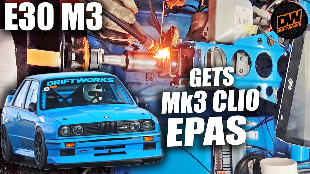 E30 M3 получает электроусилитель руля от Clio Mk3 &mdash; усилитель рулевого управления на рулевой коло...